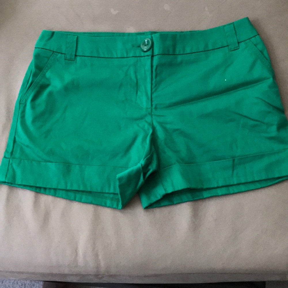 Orsay green shorts